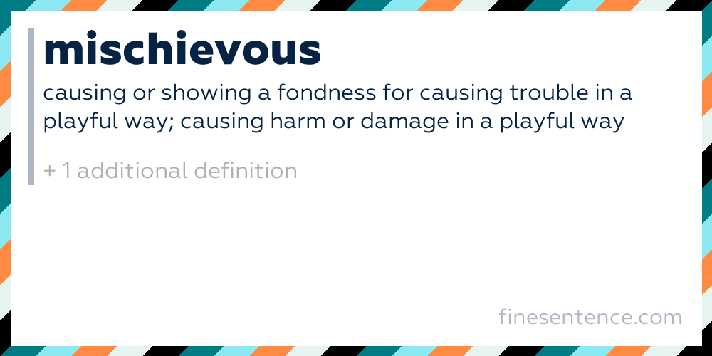 Mischievous Meaning Definitions Translation And Examples mischievous-meaning-definitions-translation-and-examples